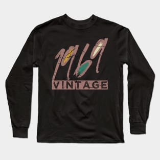 'Vintage at 1969' Funny 50th Birthday Vintage Gift Long Sleeve T-Shirt